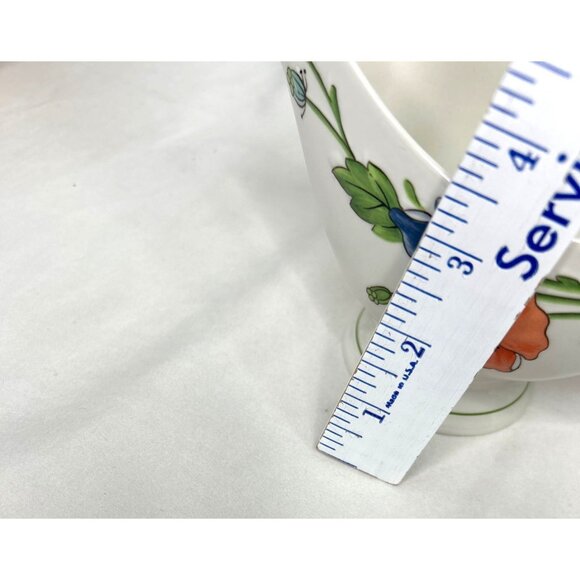 Villeroy & Boch Amapola Gravy Boat Porcelain Floral Design Made In Germany - Picture 7 of 7